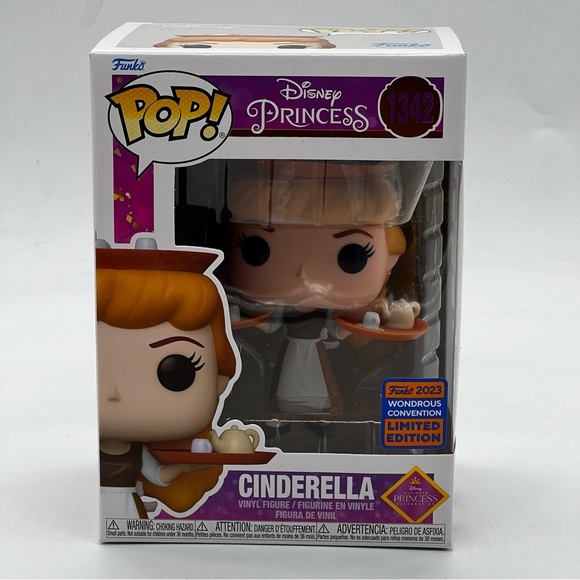 New Funko Pop! Disney Princess Cinderella Wonderous Convention Limited Edition - Picture 1 of 4